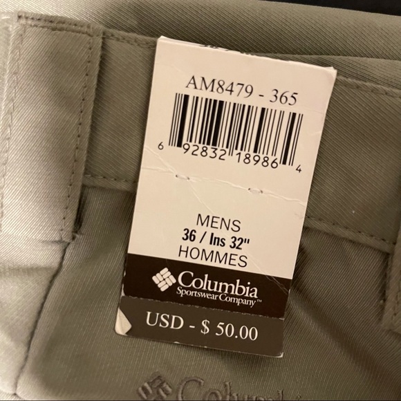 Columbia UPF Men’s pants - Picture 3 of 4